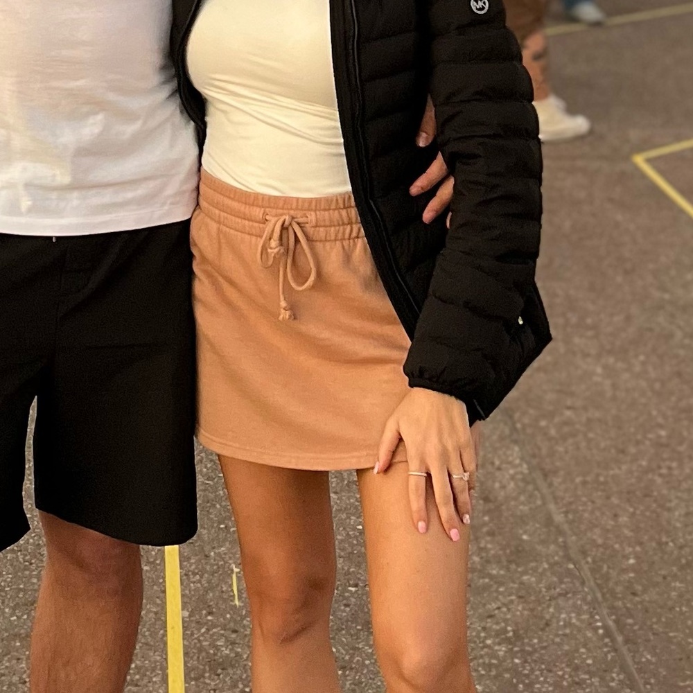 Tan skirt